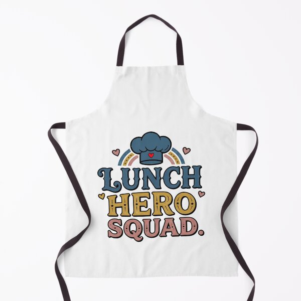 Item preview, school lunch hero squad funny cafeteria crew designed and sold by ArtDesignTp.