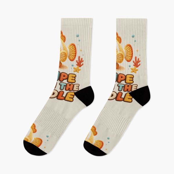 Item preview, Cute Crochet Skunk Clownfish Stripe Down The Middle Design designed and sold by Panom Suavichien.