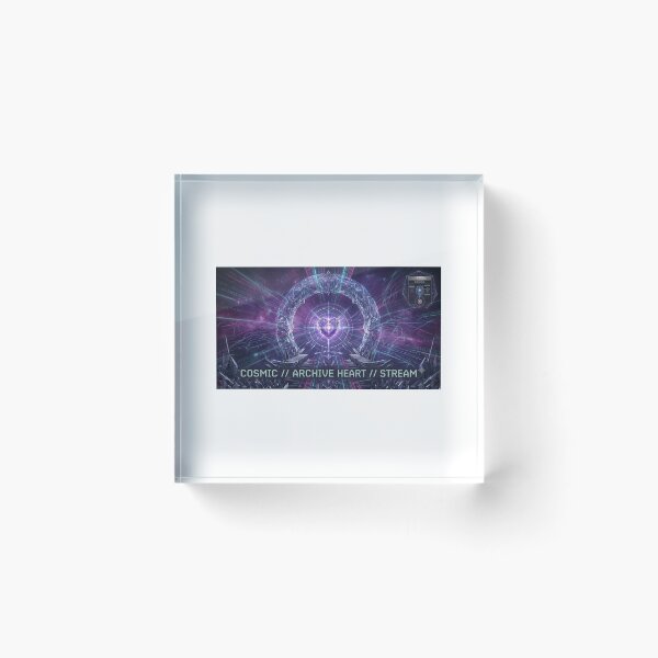 Item preview, Cyberpunk cosmic archive Heart STREAM fan art designed and sold by VoidBearer03.