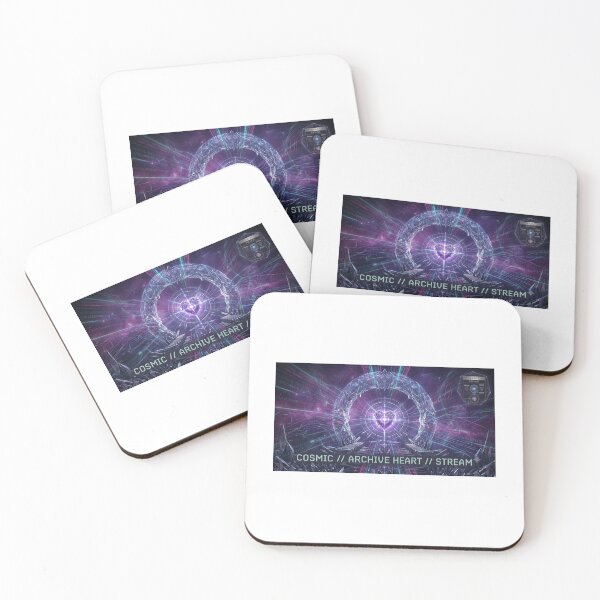 Item preview, Cyberpunk cosmic archive Heart STREAM fan art designed and sold by VoidBearer03.