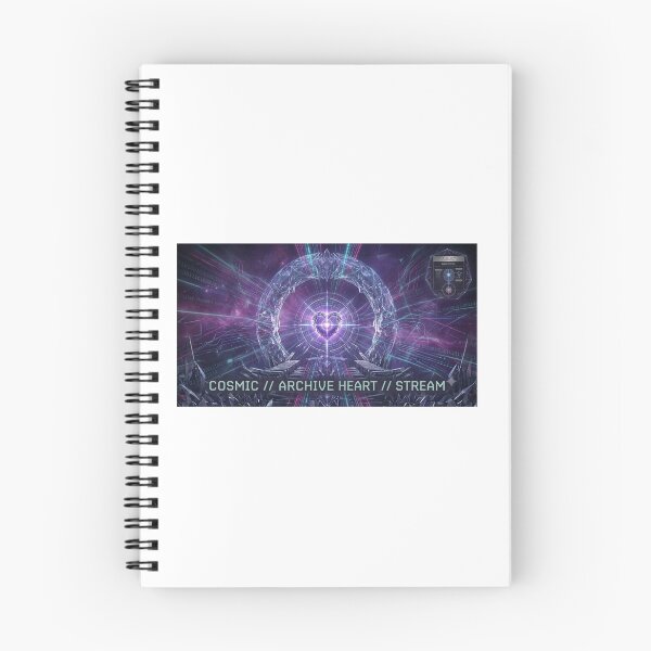 Item preview, Cyberpunk cosmic archive Heart STREAM fan art designed and sold by VoidBearer03.