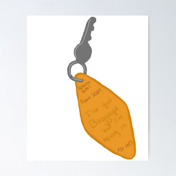 Item preview, Kelsea Ballerini Patterns Hotel Key designed and sold by avaphilipsnte.