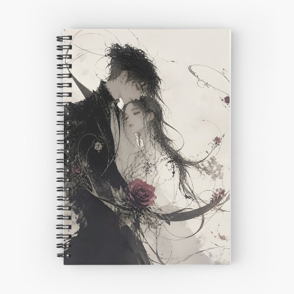 Item preview, Lovers among dark vines and roses designed and sold by Marcu Ioachim.