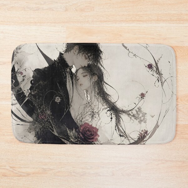Item preview, Lovers among dark vines and roses designed and sold by Marcu Ioachim.