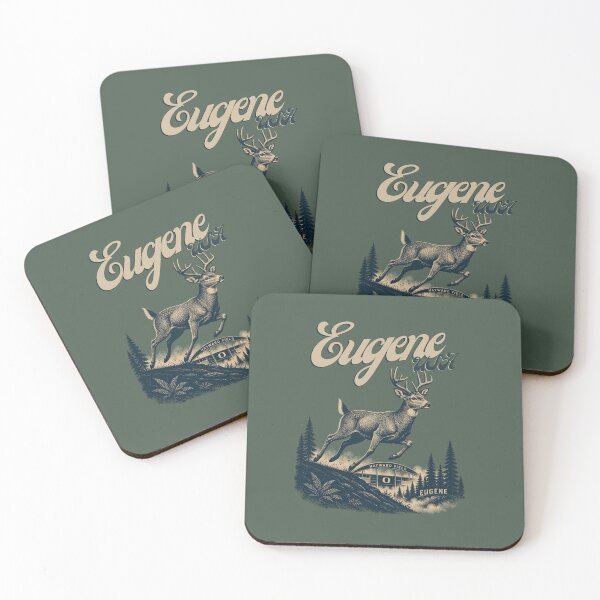 Item preview, Eugene - TrackTown USA designed and sold by Duo Dang Studio.