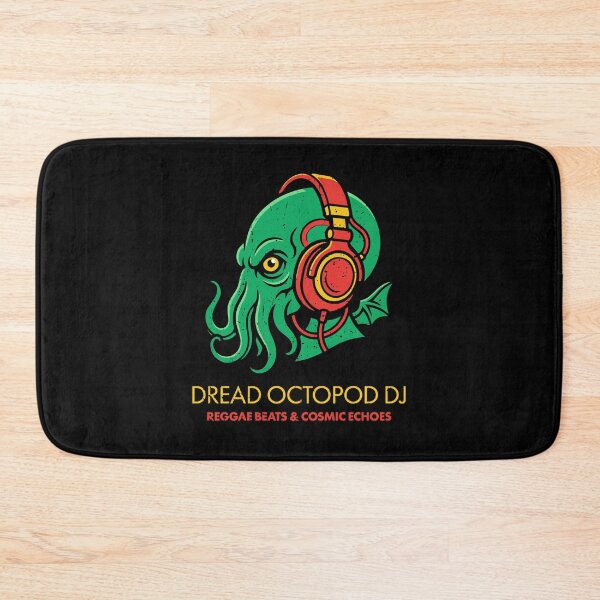 Item preview, Octopus DJ Reggae Cosmic Echoes Music Art designed and sold by crouchingpixel.