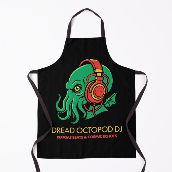 Item preview, Octopus DJ Reggae Cosmic Echoes Music Art designed and sold by crouchingpixel.