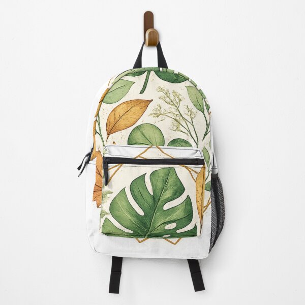 Item preview, Minimal Watercolor Botanical Leaves Gold Geometric Aesthetic designed and sold by MUSA'S.
