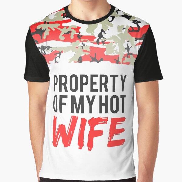 Item preview, Husband T-shirt Gift: Property Of My Hot Wife designed and sold by T-shirt For You.