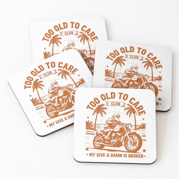 Item preview, Too Old to Care Club Don't Care My Give A Damn is Broken designed and sold by Positive&FunnyThings.