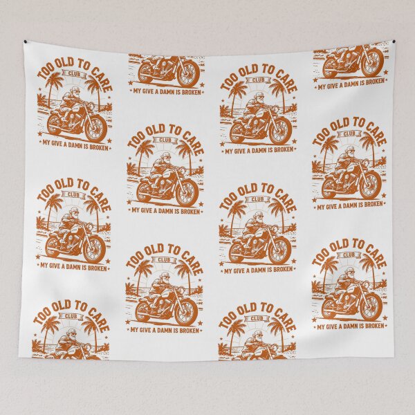 Item preview, Too Old to Care Club Don't Care My Give A Damn is Broken designed and sold by Positive&FunnyThings.