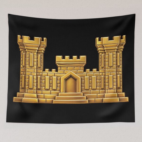 Item preview, Amy Corps of Engineers Branch Insignia - 3D -  Enhanced designed and sold by Military Insignia Products.