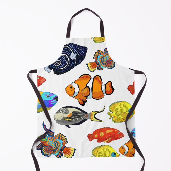 Item preview, Dive into the tropical waters with this vibrant llustration of an exotic Red Sea clown fish amphiprion designed and sold by OrPolly.
