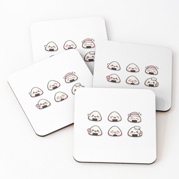 Item preview, Cute Rice Ball Japanese Food Cartoon Collection designed and sold by naruto4925.