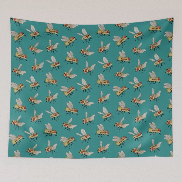 Item preview, Butter Flies - Quirky Butterfly Pun designed and sold by somecallmebeth.