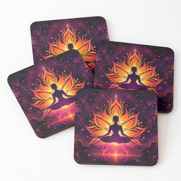 Item preview, Radiant Lotus Meditation: A Journey to Inner Peace designed and sold by Fei Long Design Hub.