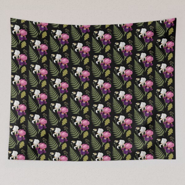 Item preview, Wild Iris Garden designed and sold by Creative Owlet.
