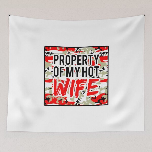 Item preview, Husband T-shirt Gift: Property Of My Hot Wife designed and sold by T-shirt For You.