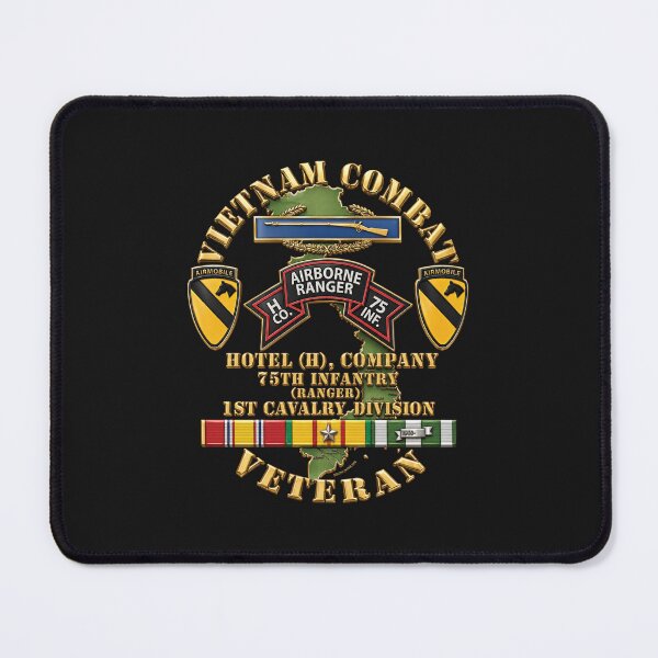 Item preview, Army - Vietnam Combat Vet - H Co 75th Infantry (Ranger) - 1st Cavalry Div SSI - 3D - Enhanced designed and sold by Military Insignia Products.