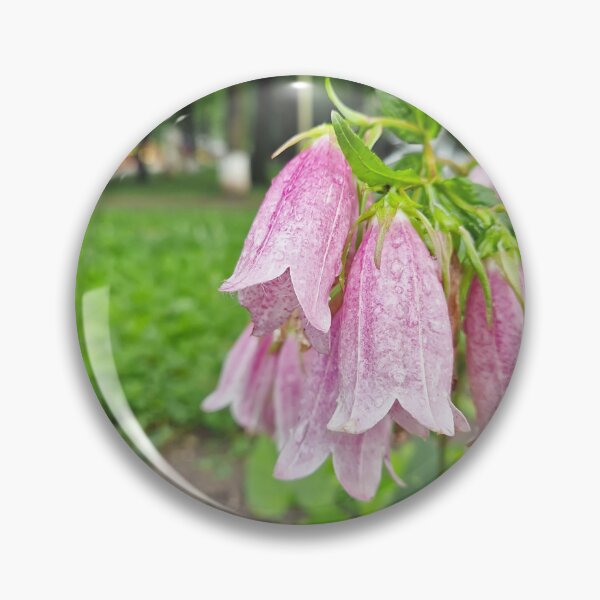 Item preview, pink spotted bellflowers designed and sold by psychoshadow.