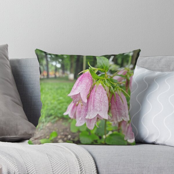 Item preview, pink spotted bellflowers designed and sold by psychoshadow.