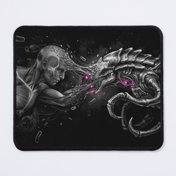 Item preview, Human Evolution Versus Biomechanical Dragon Creature designed and sold by DaireNally87.