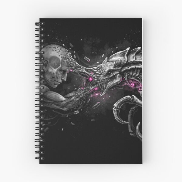 Item preview, Human Evolution Versus Biomechanical Dragon Creature designed and sold by DaireNally87.