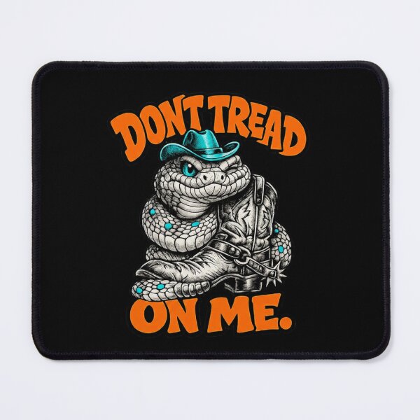 Item preview, Don't Tread On Me Neon Rodeo Rattlesnake designed and sold by Anyshca.