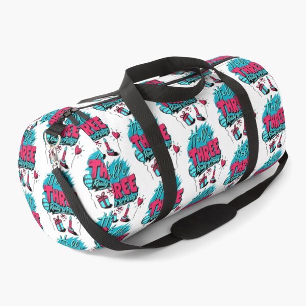 Item preview, Hello Three Ready to Party Vibrant 3 Year Old Celebration designed and sold by illeN-Art-World.