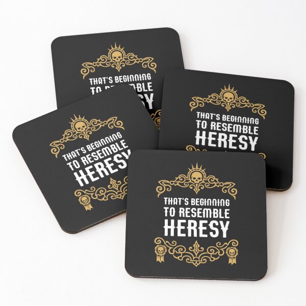 Item preview, Thats Beginning to Resemble Heresy Funny Wargaming Meme designed and sold by pixeptional.