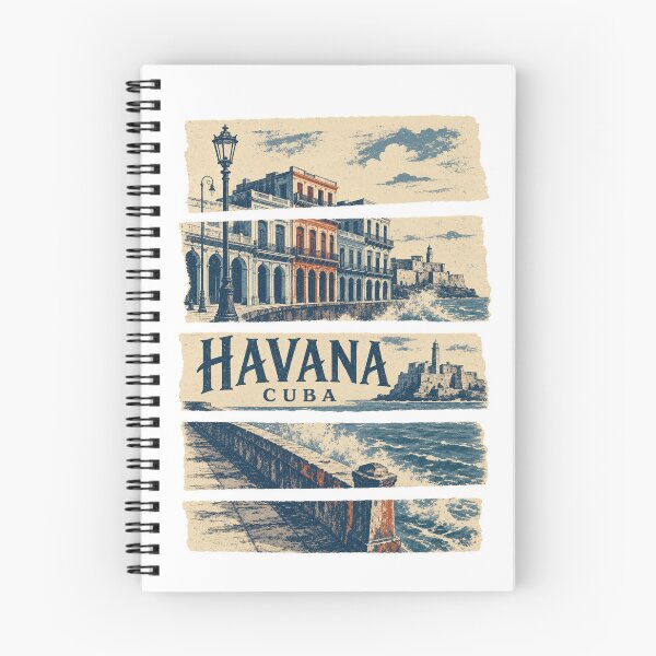 Item preview, Havana Cuba Vintage Travel Art designed and sold by VisualArtsOasis.