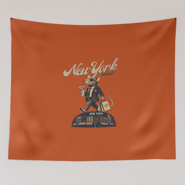 Item preview, New York - shopaholic designed and sold by Duo Dang Studio.