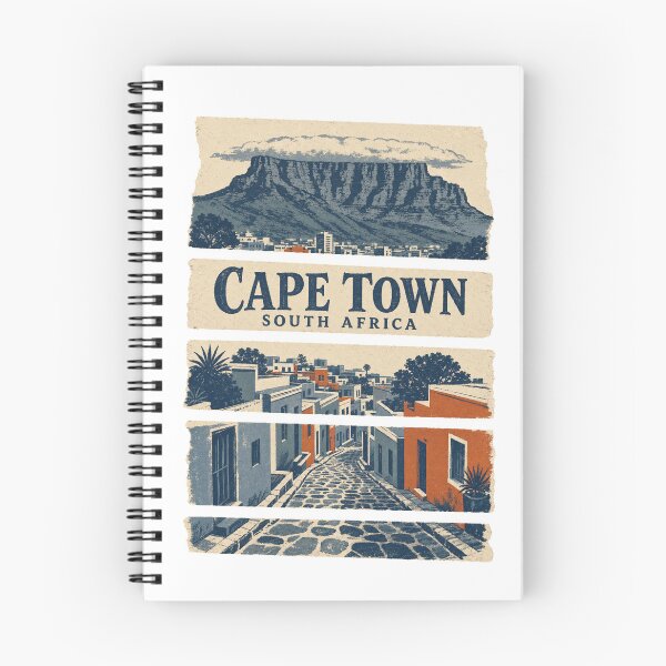 Item preview, Cape Town Retro Screen Print Travel Art designed and sold by VisualArtsOasis.
