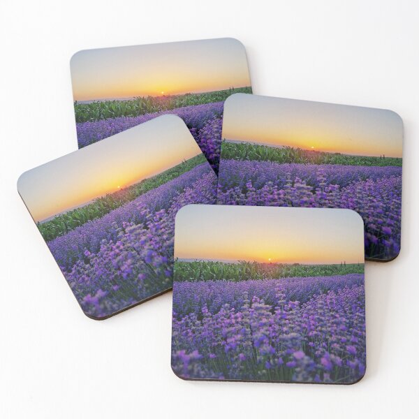 Item preview, Vibrant picturesque lavender field designed and sold by psychoshadow.