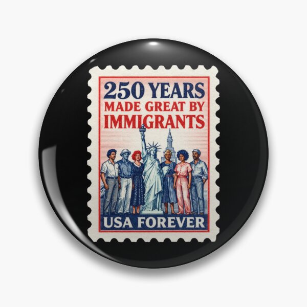 Item preview, 250 Years Made Great By Immigrants 1 designed and sold by Positive&FunnyThings.