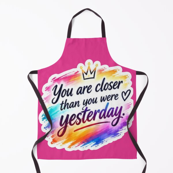 Item preview, You Are Closer Today Than You Were Yesterday Colorful Crown Sticker designed and sold by Scro-Ciob-Shop.
