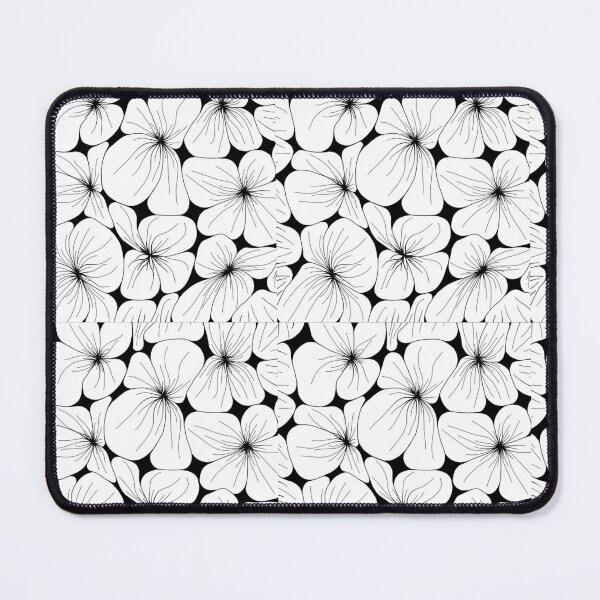 Item preview, Floral pattern black&white designed and sold by zsofiet.