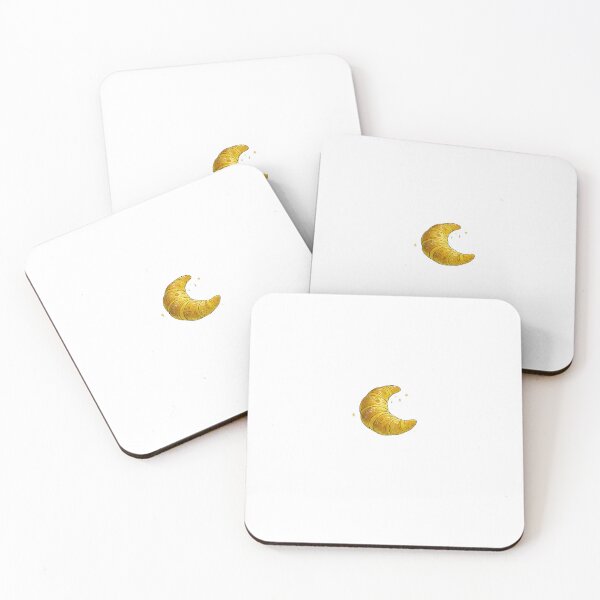 Item preview, Croissant Crescent Moon Celestial French Bakery Illustration designed and sold by Velnox.co.