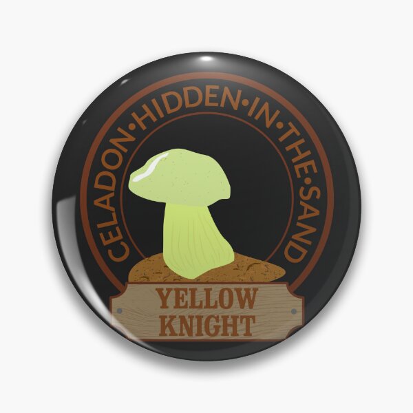 Item preview, Mushroom, yellow knight designed and sold by RedPoppyStudio.