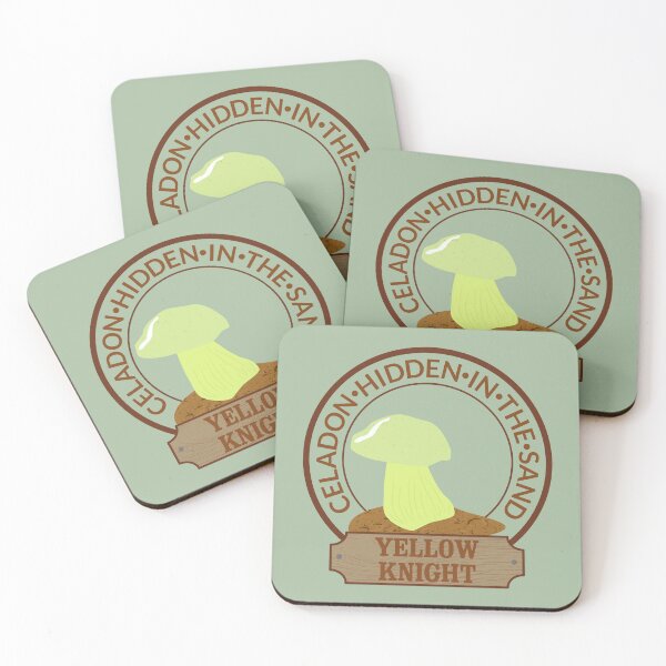 Item preview, Mushroom, yellow knight designed and sold by RedPoppyStudio.