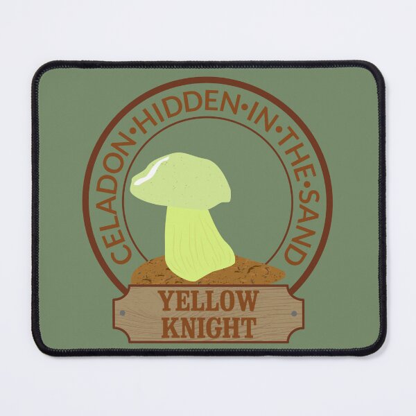 Item preview, Mushroom, yellow knight designed and sold by RedPoppyStudio.