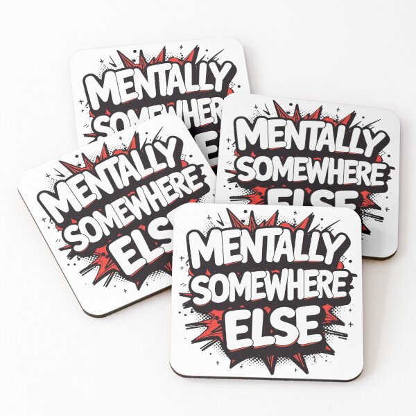 Item preview, Mentally Somewhere Else Funny Quote T-Shirt. Introvert Humor Graphic. Sarcastic Typography Design designed and sold by Aarvya Fashion Club ( A.F.C ).