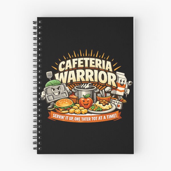 Item preview, Cafeteria Warrior – Funny School Lunch Food Service designed and sold by SidTastic .