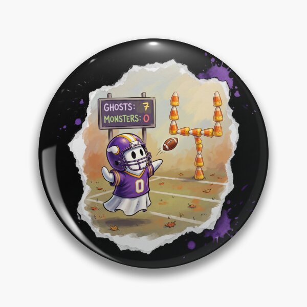 Item preview, Football Player Ghost Game designed and sold by Roy & Tiffany.