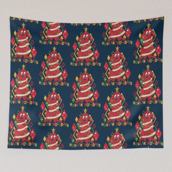 Item preview, Big Red Dog Christmas Graphic designed and sold by faigatrude.