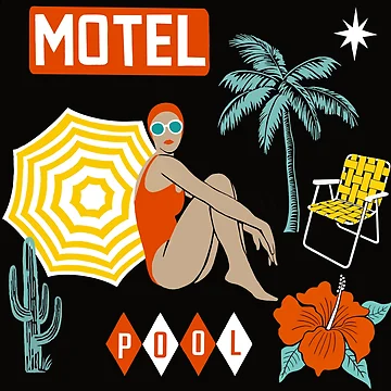 Artwork thumbnail, Motel Pool by Susan Faiola