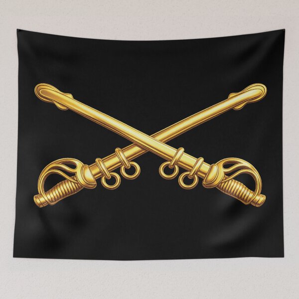 Item preview, Army Cavalry Branch Insignia - 3D - Enhanced designed and sold by Military Insignia Products.