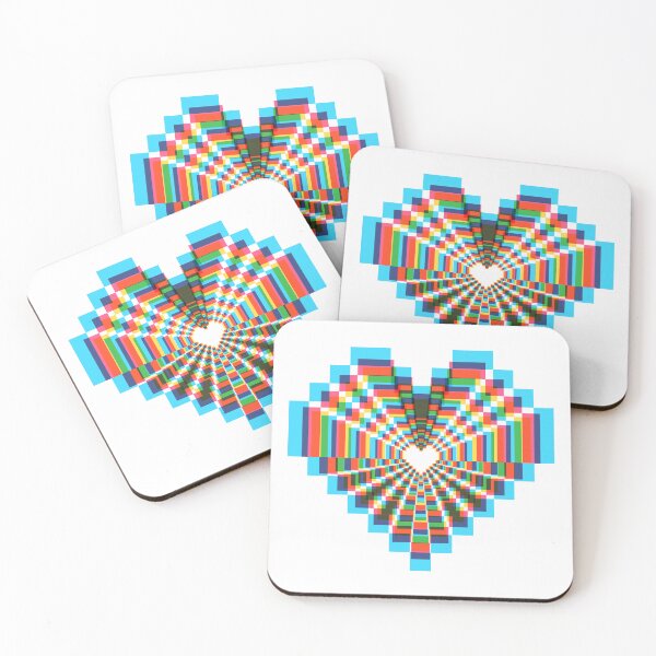 Item preview, Pixel Heart - Soft CMYK designed and sold by animinimal.