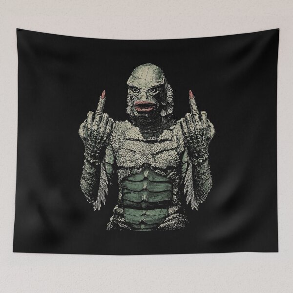 Item preview, Gill Man Flipping the Swamp designed and sold by unfamouzzz.