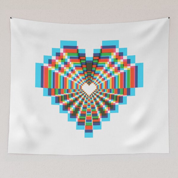 Item preview, Pixel Heart - Soft CMYK designed and sold by animinimal.